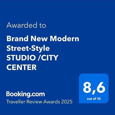 Brand New Modern Street-Style Studio /City Center Athen Eksteriør billede